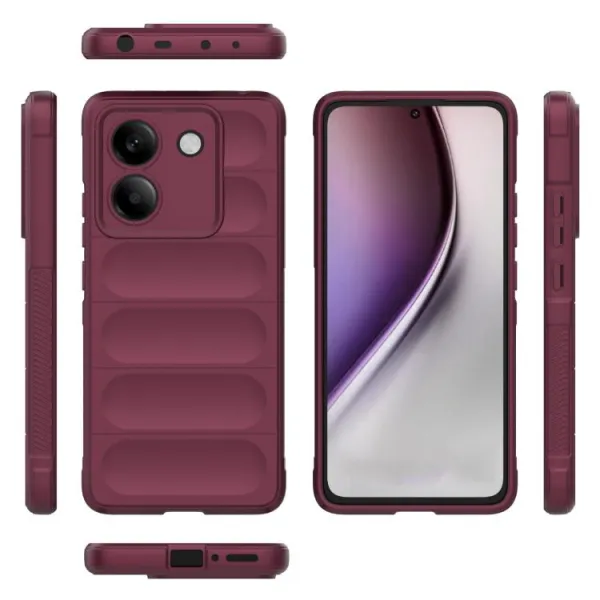 STEPS Ochranný kryt pre Xiaomi Poco M7 Pro 5G bordový