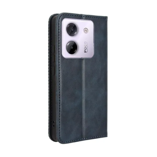 BUSINESS Peňaženkové puzdro pre Xiaomi Poco M7 Pro 5G modré