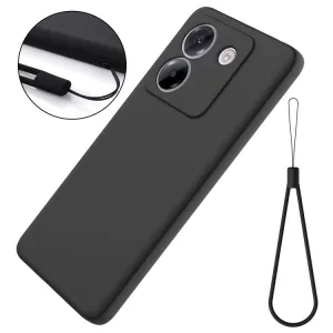 RUBBER Ochranný obal pre Xiaomi Poco M7 Pro 5G čierny
