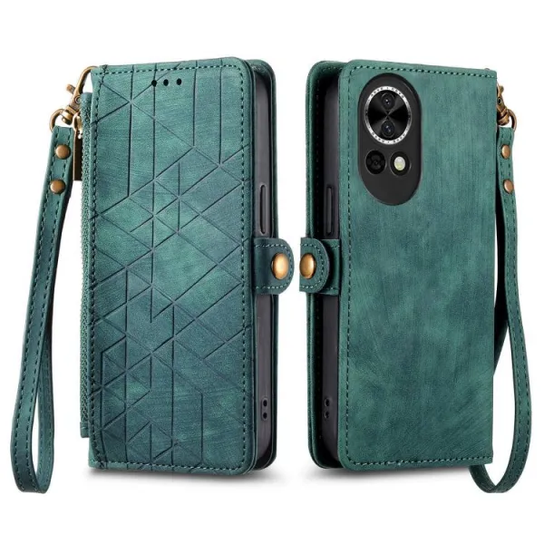 GEOM Peňaženkové puzdro pre Huawei Nova 13 zelené