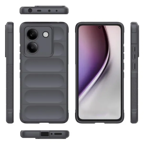 STEPS Ochranný kryt pre Xiaomi Poco M7 Pro 5G tmavošedý