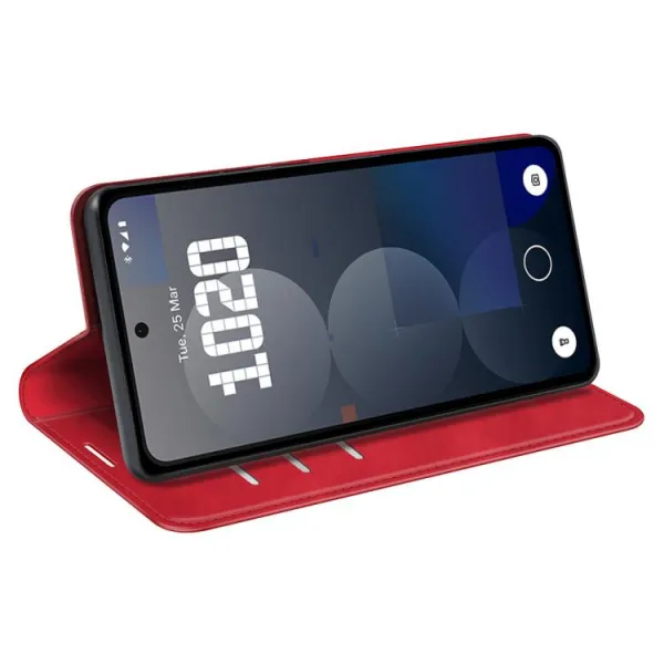 MAGNETIC Zaklápací kryt pre Nothing Phone (3a) Pro červený