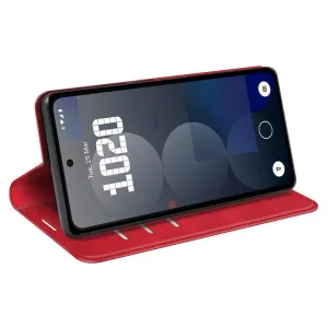 MAGNETIC Zaklápací kryt pre Nothing Phone (3a) Pro červený