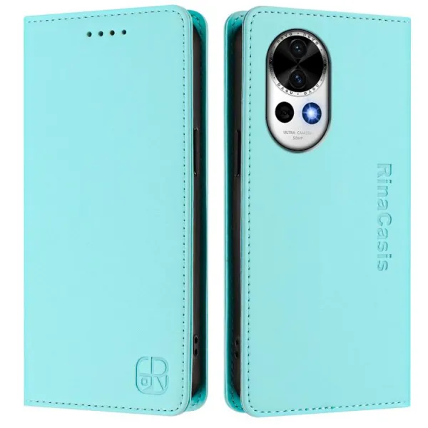 RINA Zaklápacie puzdro pre Huawei Nova 13 svetlomodré