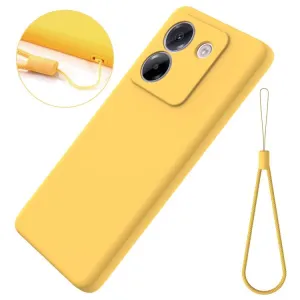RUBBER Ochranný obal pre Xiaomi Poco M7 Pro 5G žltý