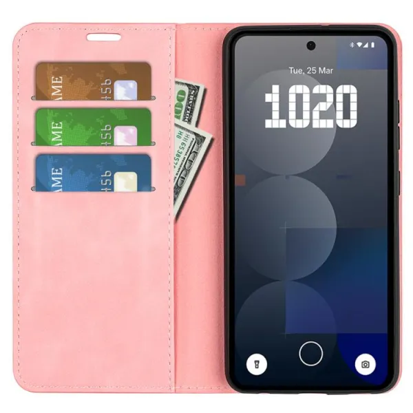 MAGNETIC Zaklápací kryt pre Nothing Phone (3a) Pro ružový