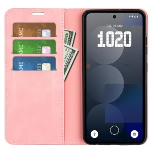 MAGNETIC Zaklápací kryt pre Nothing Phone (3a) Pro ružový