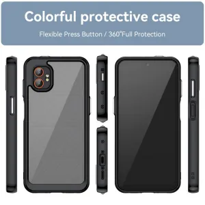 CRYSTAL Ochranný kryt pre Samsung Galaxy Xcover 7 Pro čierny