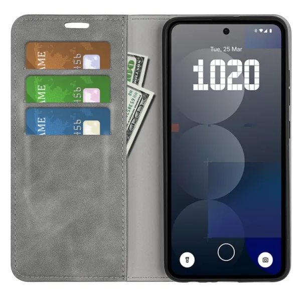MAGNETIC Zaklápací kryt pre Nothing Phone (3a) Pro šedý