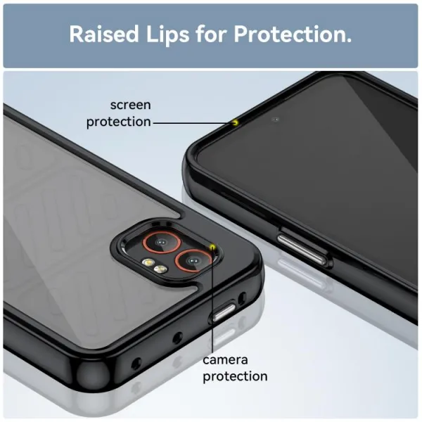 CRYSTAL Ochranný kryt pre Samsung Galaxy Xcover 7 Pro čierny
