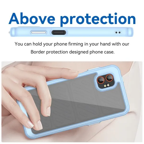 CRYSTAL Ochranný kryt pre Samsung Galaxy Xcover 7 Pro modrý