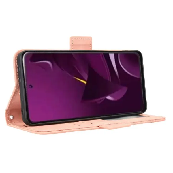 SLOT Peňaženkový obal pre Xiaomi Poco M7 Pro 5G ružový