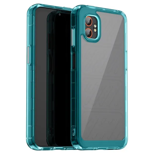 CRYSTAL Ochranný kryt pre Samsung Galaxy Xcover 7 Pro tyrkysový