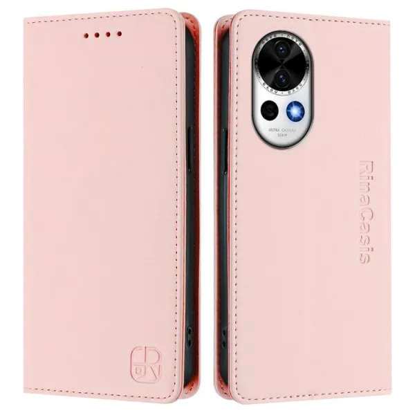 RINA Zaklápacie puzdro pre Huawei Nova 13 svetloružové