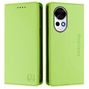 RINA Zaklápacie puzdro pre Huawei Nova 13 svetlozelené