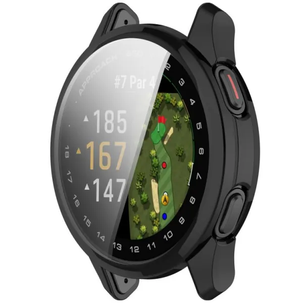TPU FULL COVER Kryt pre Garmin Approach S50 čierny
