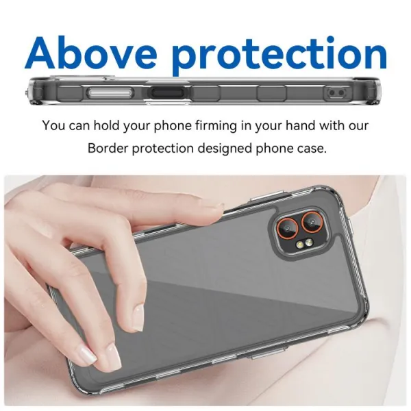 CRYSTAL Ochranný kryt pre Samsung Galaxy Xcover 7 Pro priehľadný