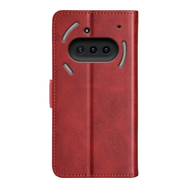 SIDE Peňaženkové puzdro pre Nothing Phone (3a) červené