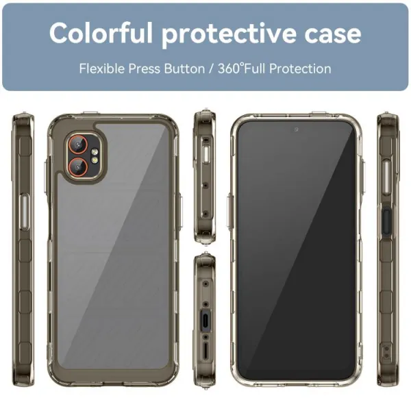 CRYSTAL Ochranný kryt pre Samsung Galaxy Xcover 7 Pro šedý