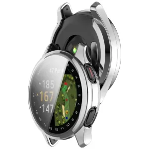 TPU FULL COVER Kryt pre Garmin Approach S50 strieborný