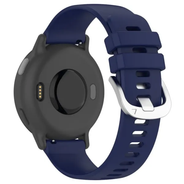SILICONE Vymeniteľný remienok pre Garmin Approach S50 tmavomodrý