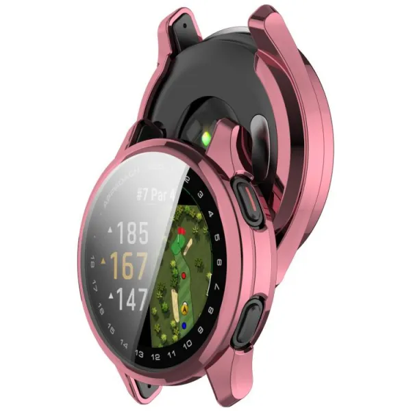 TPU FULL COVER Kryt pre Garmin Approach S50 ružový