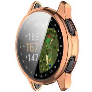 TPU FULL COVER Kryt pre Garmin Approach S50 ružovo-zlatý