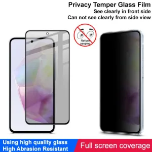 IMAK 3D PRIVACY Tvrdené ochranné sklo pre Samsung Galaxy A36 / A56