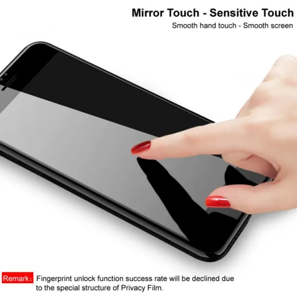 IMAK 3D PRIVACY Tvrdené ochranné sklo pre Samsung Galaxy A36 / A56