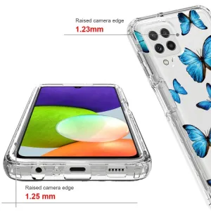 DUAL ART Odolný kryt Samsung Galaxy A22 BUTTERFLY