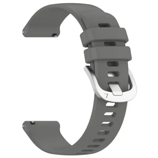 SILICONE Vymeniteľný remienok pre Garmin Approach S50 tmavošedý