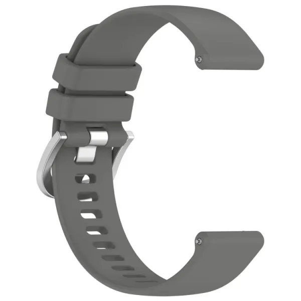 SILICONE Vymeniteľný remienok pre Garmin Approach S50 tmavošedý