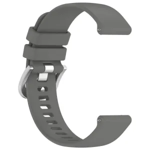 SILICONE Vymeniteľný remienok pre Garmin Approach S50 tmavošedý
