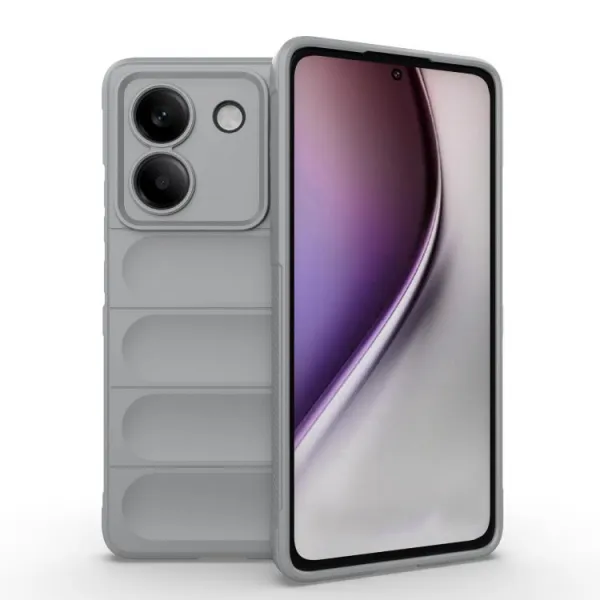 STEPS Ochranný kryt pre Xiaomi Poco M7 Pro 5G svetlošedý