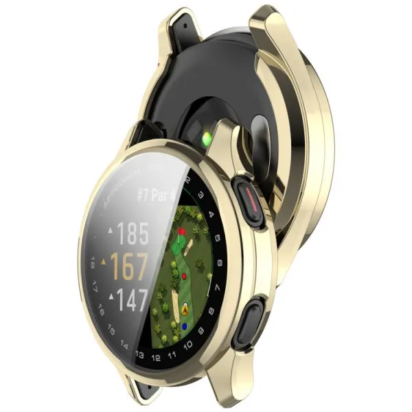 TPU FULL COVER Kryt pre Garmin Approach S50 zlatý