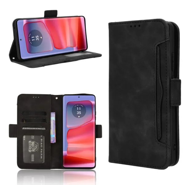 SLOT Peňaženkový obal pre Motorola Edge 50 Pro čierny