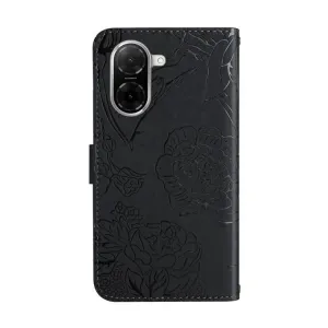 ART BLOSSOM Peňaženkový obal pre Xiaomi Redmi A5 čierny