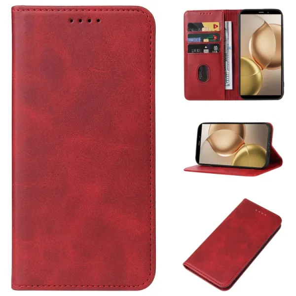 MAGNETIC Zaklápací kryt pre Oukitel WP32 červený
