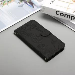 ART BLOSSOM Peňaženkový obal pre Realme 14 5G čierny