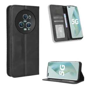 BUSINESS Peňaženkový kryt pre Honor Magic5 Pro 5G čierny