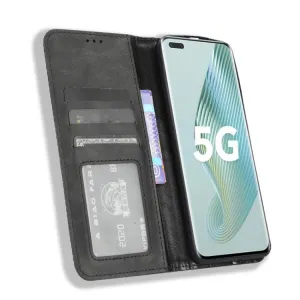 BUSINESS Peňaženkový kryt pre Honor Magic5 Pro 5G čierny