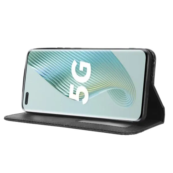 BUSINESS Peňaženkový kryt pre Honor Magic5 Pro 5G čierny