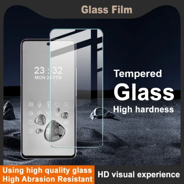 IMAK 3D INVISIBLE Tvrdené sklo pre Xiaomi Poco M7 Pro 5G