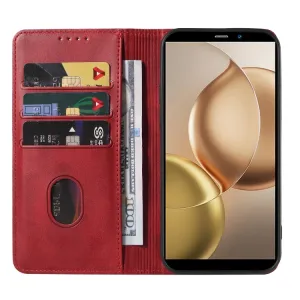 MAGNETIC Zaklápací kryt pre Oukitel WP32 červený