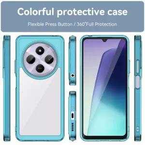 CRYSTAL Ochranný kryt pre Xiaomi Redmi 14C / Poco C75 tyrkysový