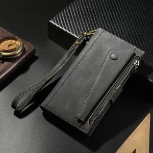 RFID Peňaženkové puzdro pre Motorola Moto G86 5G čierne
