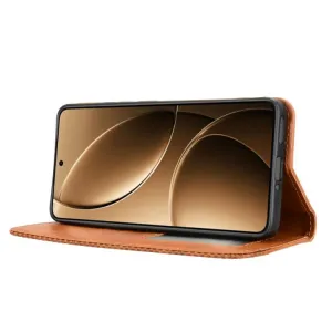 BUSINESS Peňaženkový kryt pre Xiaomi Poco F7 Pro / Poco F7 Ultra hnedý