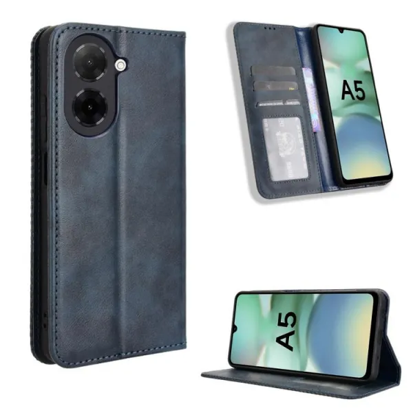 BUSINESS Peňaženkový kryt pre Xiaomi Redmi A5 modrý