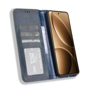 BUSINESS Peňaženkový kryt pre Xiaomi Poco F7 Pro / Poco F7 Ultra modrý
