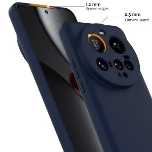 RUBBER MAGSAFE Silikónový kryt pre Xiaomi 15 Ultra NAVY BLUE